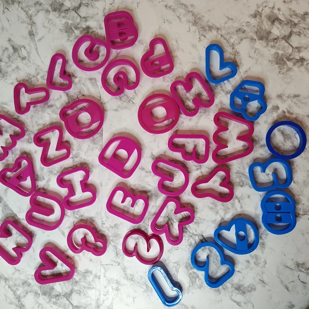 Letters Numbers Shapes Animals Cookie Cutters